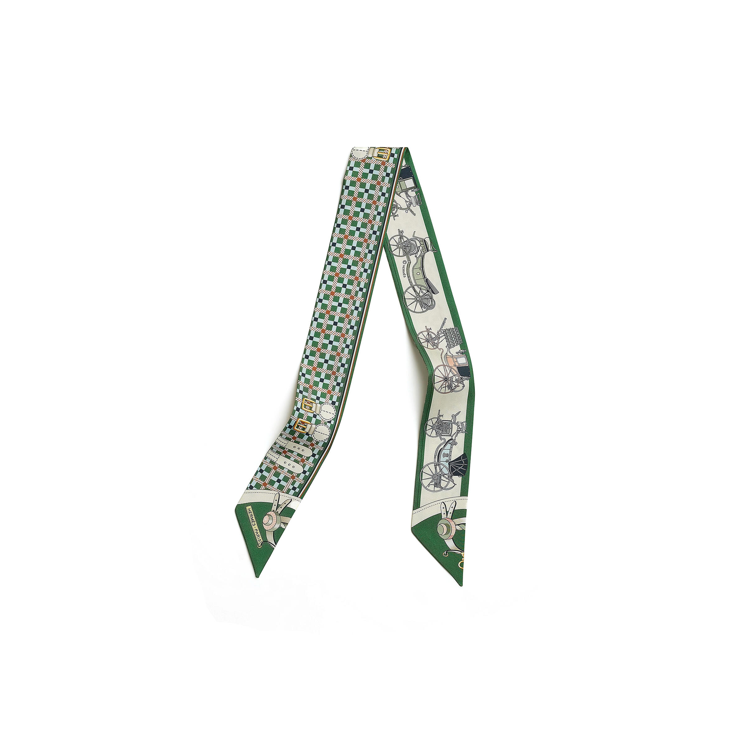 HERMES LES VOITURES NOUVELLES TWILLY H064108S (86*5cm)